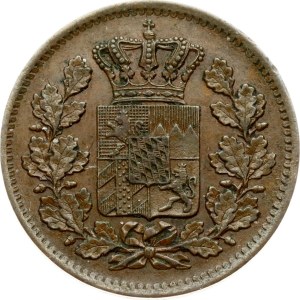 Germany Bavaria 2 Pfennig 1871
