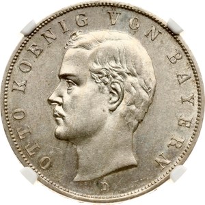 Germany Bavaria 3 Mark 1909 D NGC MS 63
