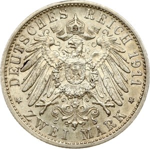 Germany Baden 2 Mark 1911 G