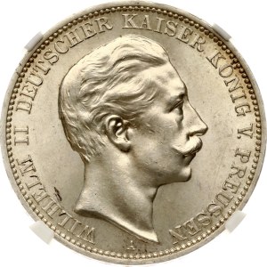 Germany Prussia 3 Mark 1912 А NGC MS 64