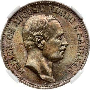 Germany Saxony 2 Mark 1914 E NGC MS 64