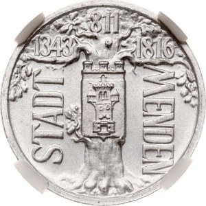 Germany Weimar Republic Westphalia Menden 1 Million Mark 1923 NGC MS 64
