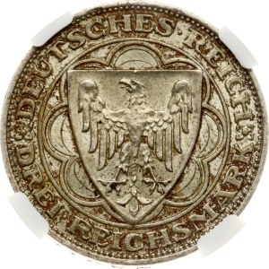 Germany Weimar Republic 3 Reichsmark 1927 A Bremerhaven NGC MS 64