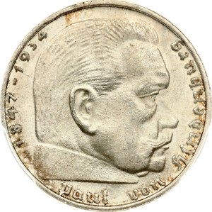 Germany Third Reich 2 Reichsmark 1938 E Hindenburg PCGS MS 64