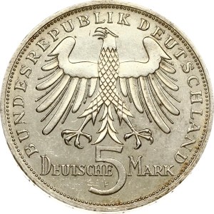 Germany Federal Republic 5 Mark 1955 F Friedrich von Schiller