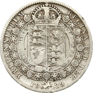 Great Britain 1/2 Crown 1889