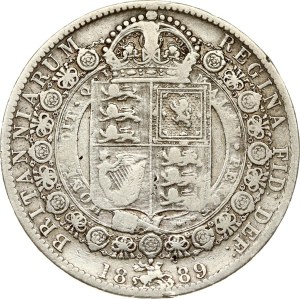 Great Britain 1/2 Crown 1889