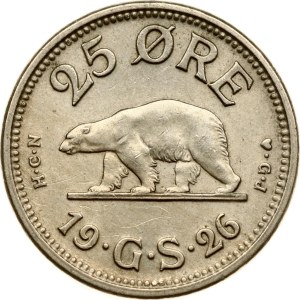 Greenland 25 Ore 1926 HCN GJ