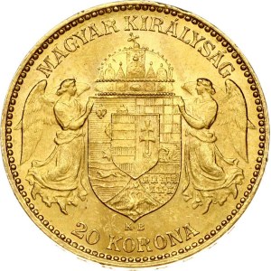 Hungary 20 Korona 1893 KB