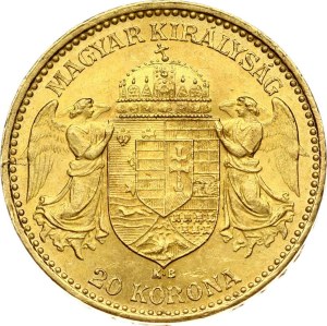 Hungary 20 Korona 1897KB