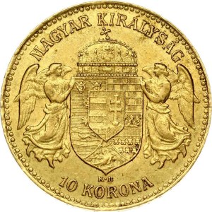 Hungary 10 Korona 1906 KB