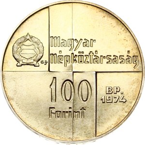Hungary 100 Forint 1974 BP National Bank