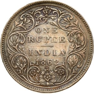 British India Rupee 1862