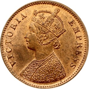 British India 1/4 Annas 1889