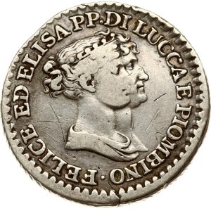 Italy Lucca 1 Franco 1808