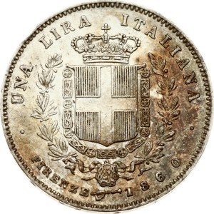 Italy 1 Lira 1860