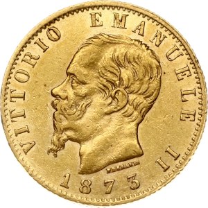 Italy 20 Lire 1873 M BN