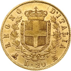 Italy 20 Lire 1873 M BN