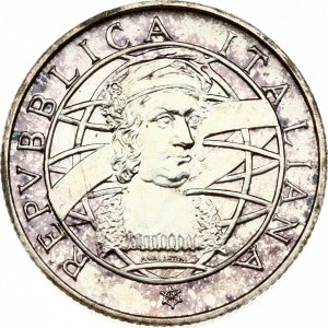 Italy 200 Lire 1989 R Colombo - The departure