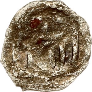 Lithuania Denar ND (1440-1492) Vilnius (the star on the spur is large)