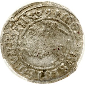 Lithuania Polgrosz 1509 Vilnius Double stuck PCGS AU 50 MAX GRADE