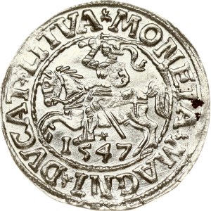 Lituania Polgrosz 1547 Vilnius