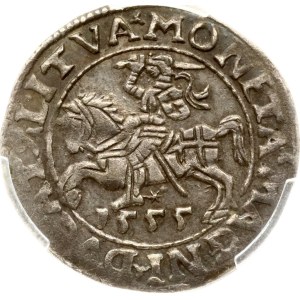 Lithuania Polgrosz 1555 Vilnius PCGS AU 53