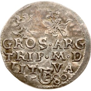 Lithuania Trojak 1580 Vilnius (R1)