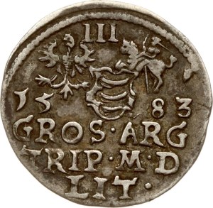 Lithuania Trojak 1583 Vilnius (R)
