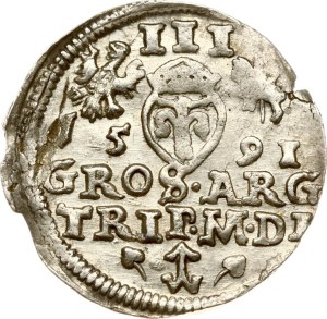 Lithuania Trojak 1591 Vilnius (R1)