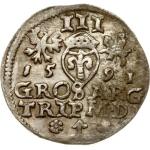 Lithuania Trojak 1591 Vilnius (R)