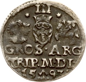 Lithuania Trojak 1593 Vilnius (R)