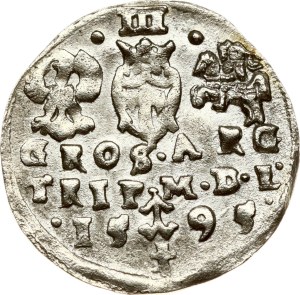 Lithuania Trojak 1595 Vilnius (R1)