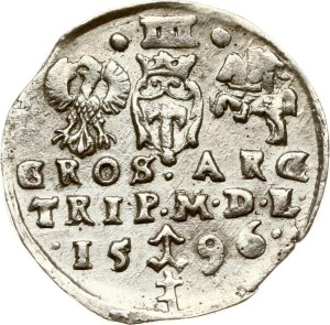 Lithuania Trojak 1596 Vilnius (R1)