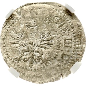 Lithuania Grosz 1615 HW Vilnius (R4) NGC MS 62