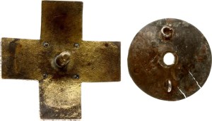 Lithuania Vilnius Military School Graduation Badge ND (1910)