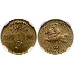 Lithuania 1 Centas 1925 NGC MS 67