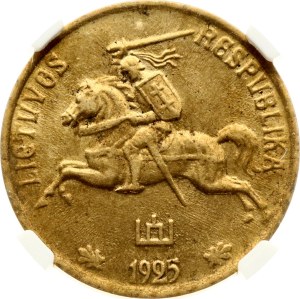 Lithuania 10 Centu 1925 NGC MS 62