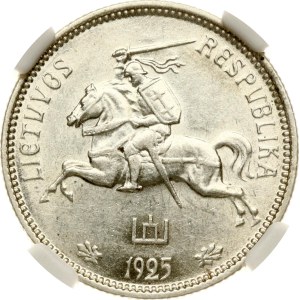Lithuania 2 Litu 1925 NGC AU 58