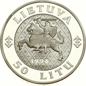 Lithuania 50 Litu 1998 Algirdas the Grand Duke