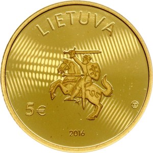 Lithuania 5 Euro 2016 Science in Lithuania Physics