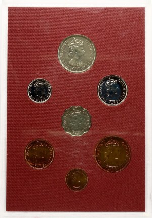 Mauritius 1 Cent - Rupee 1978 Set of 6 coins
