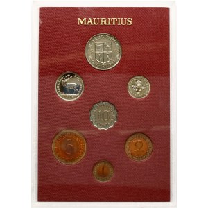 Mauritius 1 Cent - Rupee 1978 Set of 6 coins