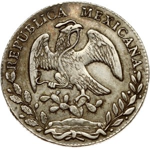 Mexico 8 Reales 1863 Mo TH