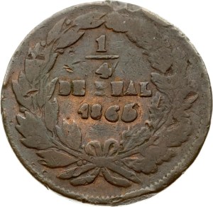 Mexico Chihuahua 1/4 Real 1865