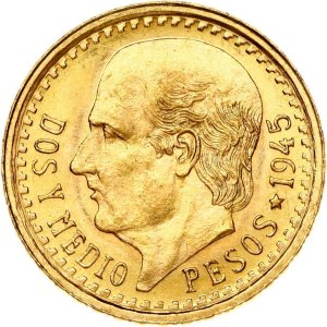 Mexico 2½ Pesos 1945