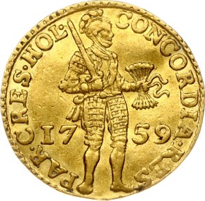 Netherlands Holland Ducat 1759