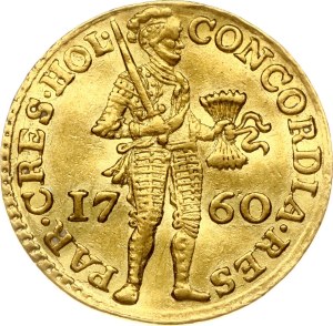 Netherlands Holland Ducat 1760