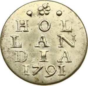 Netherlands Holland 2 Stuivers 1791