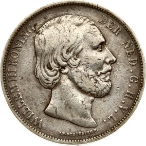 Netherlands 2½ Gulden 1870